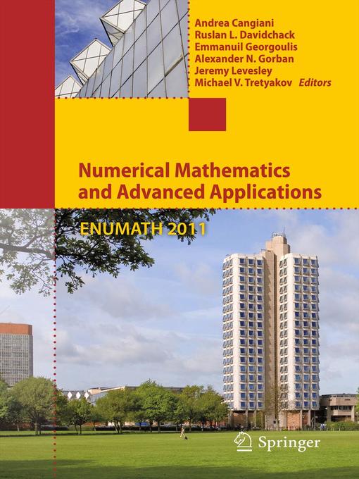Title details for Numerical Mathematics and Advanced Applications 2011 by Andrea Cangiani - Wait list